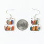 Fashion Jewelry Cat Bookshelf Classic Animal Acrylic Earrings