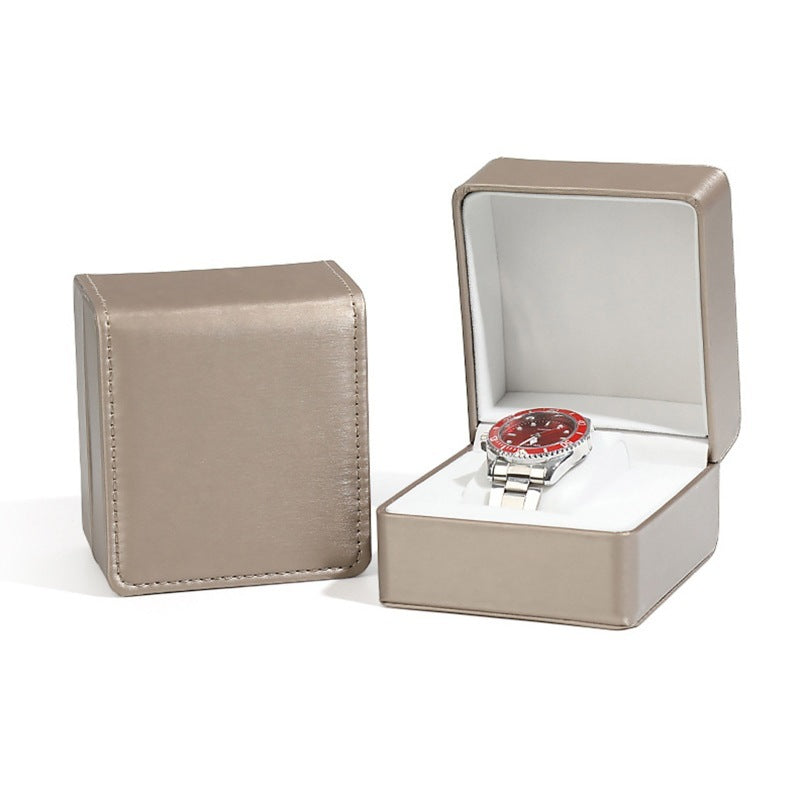 Premium Pu Storagesingle Watch Box For Valentine